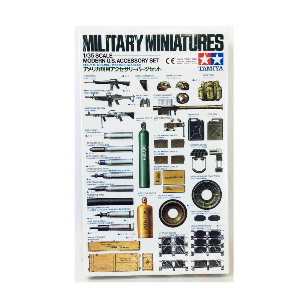 TAMIYA Military Model 1:35 Modern US Accessory Set NM