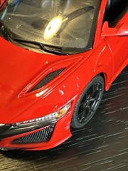 2018 Acura NSX 1:24 Maisto Diecast Model Car Red Opening Doors Used