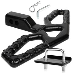 Eapele Tow Hitch Step For 2 Inch Receiver Universal Anti Slip Bumper
