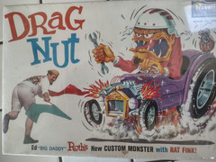 Vintage ORIGINAL Revell Ed BIG DADDY Roth DRAG NUT NOS FACTORY SEALED Model Kit
