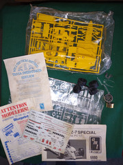 AMT “Pennzoil Z-7 Special”. Penske PC-17. 1/25. #6880- Sealed parts in POOR BOX