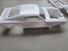 1969 Boss 302 Mustang Revell Body Chassis Interior Tub Model Parts 1:25 New R2