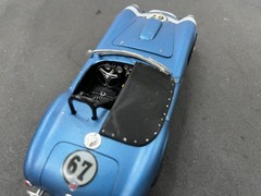 C3 Shelby Cobra Racer built Vintage Car model 1/25 McM.