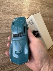 NOS! AMT/ERTL 1970 Corvette LT-1 Mulsanne Blue in 1/25 Scale