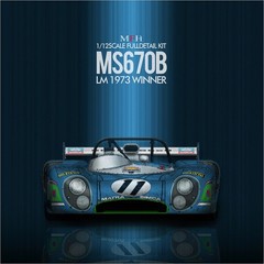Model Factory Hiro 1/12 Fulldetail Kit Matra MS670B LM 1973 K853 from JP 16348