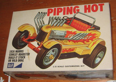 MPC Piping Hot 1926 Morris Cowley Wild Drag 1/32 Kit #2-1010 Built in Box 70s