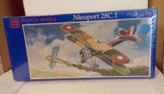 1995 GLENCOE NIEUPORT 28C.1 PLANE 1:48 TH.SCALE MODEL KIT NIB