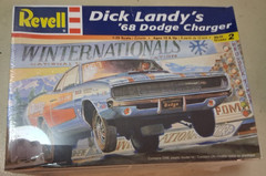 Revell Dick Landy’s ‘68 Dodge Charger 1:25 Scale Model Kit 85-2573, NEW Sealed