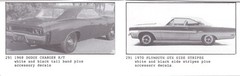 Side Stripes for Super Bee and for 1970 Plymouth 1/24th – 1/25th Scale Decals