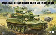 RYEFIELD MODEL RFM RM-5142 1/35 M551 Sheridan Light Tank Vietnam War