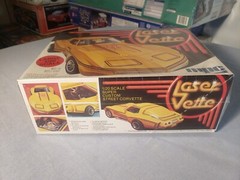 Vintage MPC BIG 1/20 LASER VETTE 1-0743 NEW OLD STOCK FACTORY SEALED 1979 MINTY