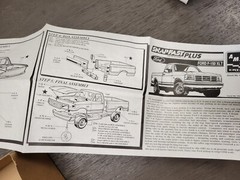 1/25 AMT FORD F-150 XLT Truck Model Snap Fast Plus #6124 VINTAGE RARE