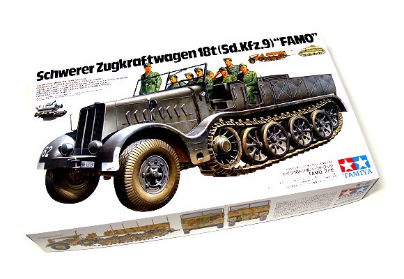 TAMIYA Military Model 1/35 18T Heavy Half-Track FAMO Scale Hobby 35239