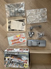 Vintage Revell Chi-Town Hustler 1/25 Scale Dodge Charger Funny Car Model Kit