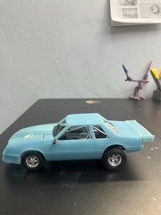 1985 fox body drag body Resin printed BODY, HOOD, and SPOILER!