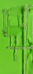 1957 Chevy Bel Air Hardtop 1/25 OLD REVELL TOOLING Glass Windshield Back Clear