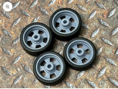 Resin 21/20 Inch: “Billet Legacy” Model car Wheels/Tires 1/24 1/25 scale