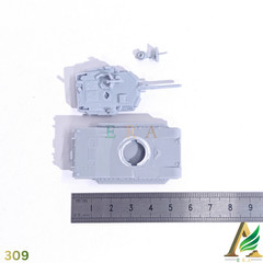 1/144 Scale Unpainted Resin M1 Abrams Tank Model Kit Military Wargaming