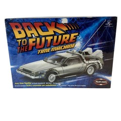 Back to the Future DeLorean Time Machine Model Kit Polar Lights Snap Together