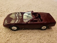 1988 Chevrolet Corvette Dealer Promo Maroon