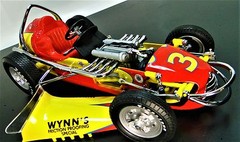 Racer Race Built Metal Model Car 1 1 18 Indy 500 Sprint Midget Dirt Hot Rod