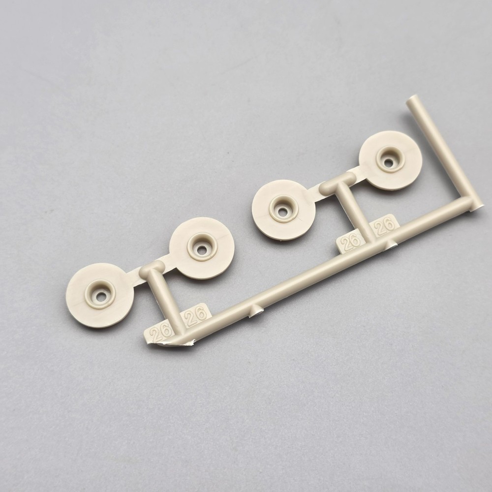Moebius 1/25 1970 Ford F-350 Parts Kitbash Brake Backing Plates #26