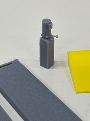 4 Post Lift for Display or Diorama in 1/24th, 1/25th Scale for model car display