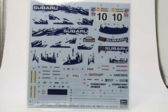 Hasegawa 1/24 model kit Subaru Legacy RS 1992 Rally Australia from Japan 11095