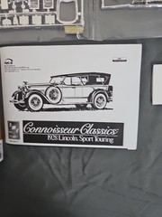 Vintage AMT ERTL 1/25 Scale 1928 LINCOLN GANGBUSTERS BUYER’S CHOICE Kit #38167