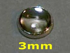 Resicast 1/35 3mm Clear Lenses (for Headlight, Lamp, etc.) (10 pieces) 352246