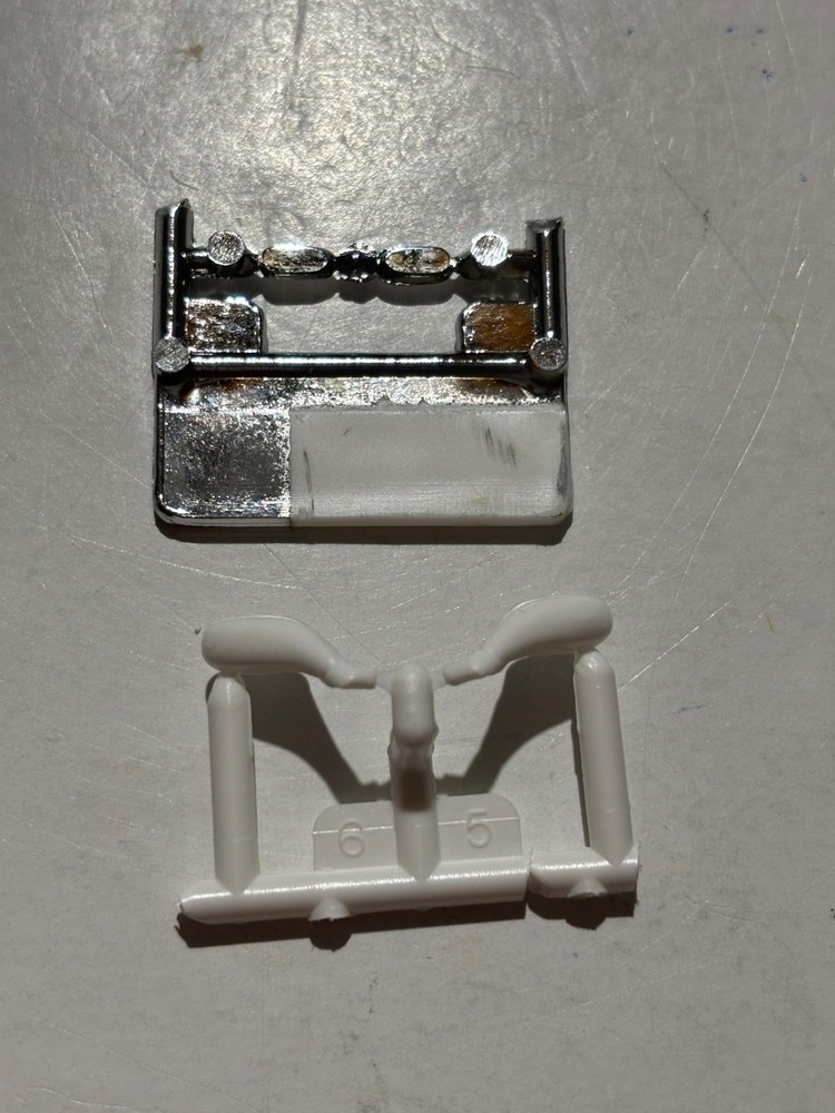 Model Car Parts – Revell 2004 Chevy Corvette Z06 Side Mirrors 1/25 Kit Bash