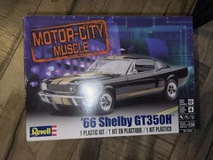 Revell ‘66 Ford Mustang Shelby GT500H, 1/24 Plastic Model Kit **Missing Frame