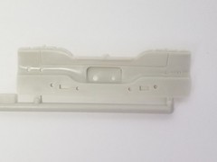1958 Edsel Pacer REAR BODY PANEL from AMT 1:25 Model Kit 58