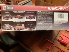 Revell ’57 FORD RANCHERO 1/25 Model Kit 7396, New Open Box Complete