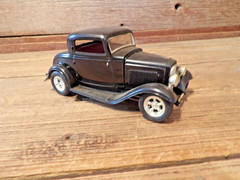 Vintage FORD Coupe Car Built Model Kit – JUNKYARD PARTS!