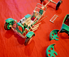 Monogram Ford Green Hornet Hot Rod Junkyard Car 1/24