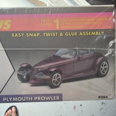🚨AMT🚨Plymouth😎Prowler Snapfast Plus 1/25 Scale Model Kit 1994 Factory Sealed