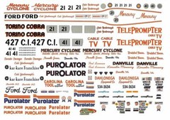 Plastic Performance Products Wood Bros Ford/Mercury Supplement 1/25 decal