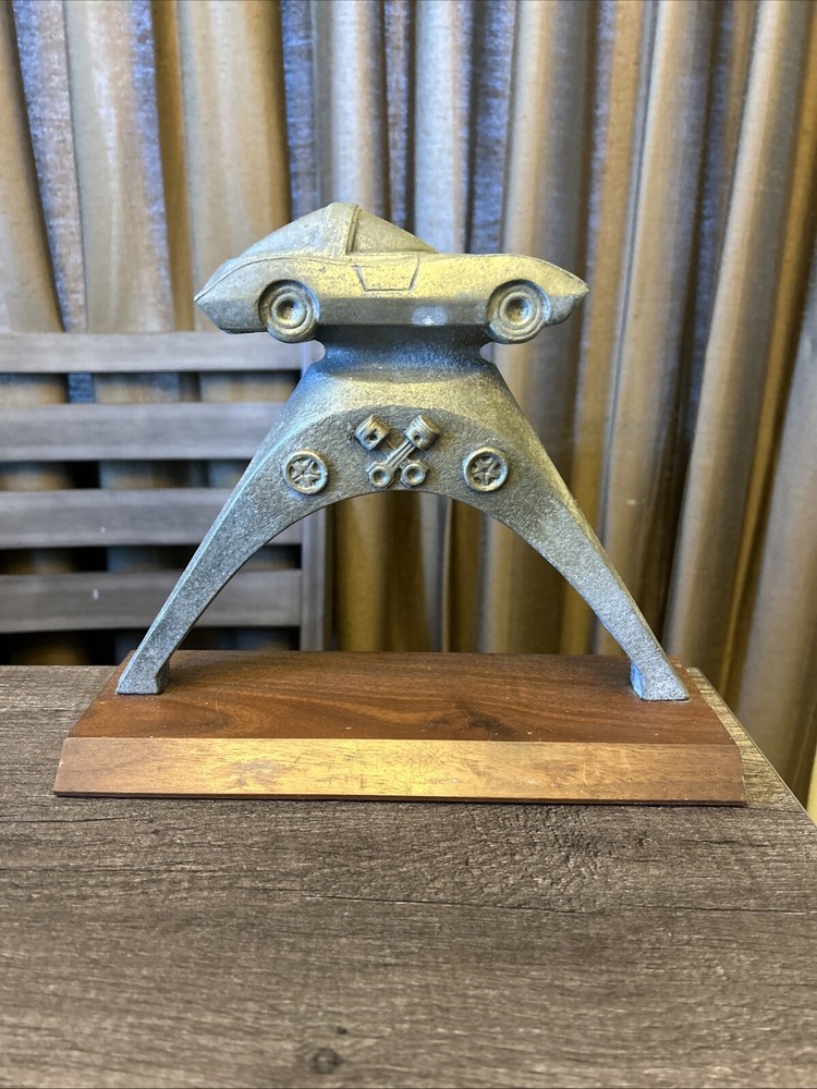 Vintage 1960s Revell Second National Open Custom Car Contest Trophy