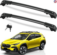 FengYu 300lb Lockable Roof Rack Cross Bars Compatible with Subaru Crosstrek