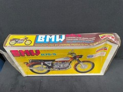 LINDBERG 1976 1/16 MODEL KIT BMW R75/5 2402 MOTORCYCLE SEALED BOX