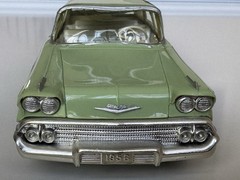 1958 Chevrolet Nomad GM Dealership Promotional Model Car SEA FOAM GREEN/WHITE