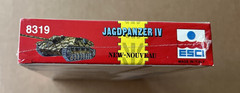 WWII ESCI 1:72 Jagdpanzer IV German Tank Open Box, Sealed Model Kit# 8319