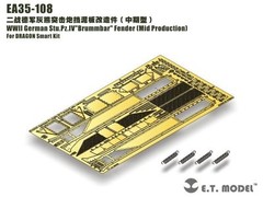 ET Model EA35108 1/35 Stu.Pz.IV “Brummbar” Mid Production Fender for Dragon