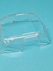 Revell AMT Ertl Monogram MPC 1/24 Model Part 1939 Chevy Coupe Windows Front Rear
