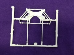 1969 Dodge Super Bee FRONT SUSPENSION from Monogram Revell 1:24 Model 69