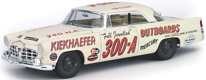 Moebius 1:25 1956 Chrysler 300B Tim Flock Plastic Model Kit 1212