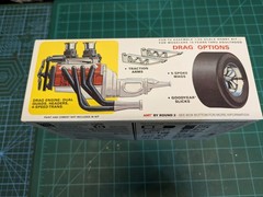 AMT ’55 Corvette Stock Or Drag 1/25 Model Kit