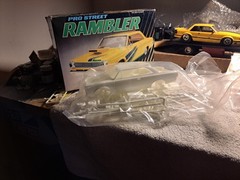 Jo-Han Pro Street Rambler AMC Plastic Car Model Kit Unpainted Sealed S-1004