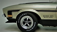 Ford Mustang RAM AIR 1 Custom Built Metal Body Model 24 Hot Rod 12Race Car 18 GT